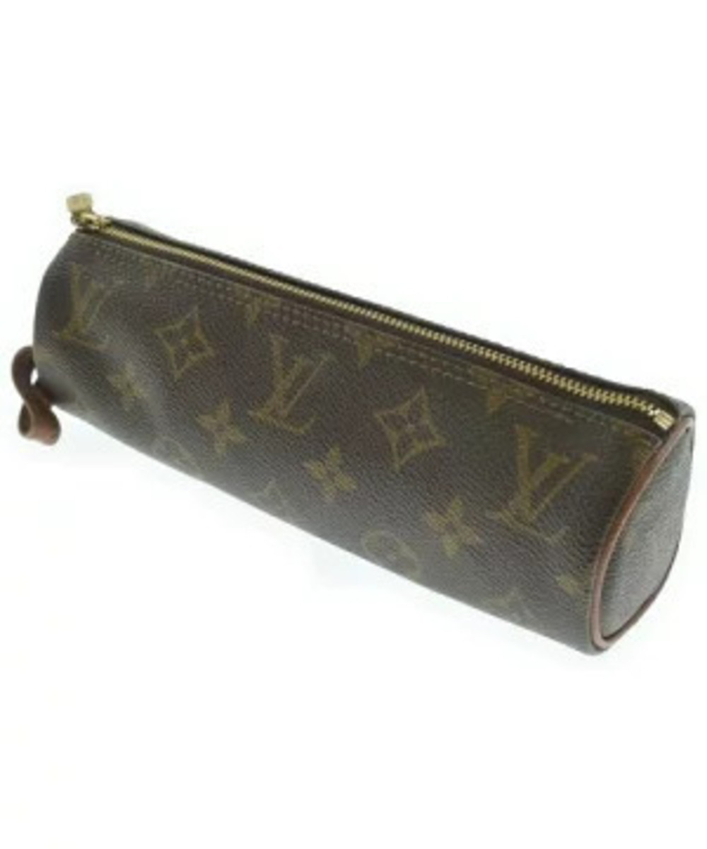 LOUIS VUITTON Pouch Clutch Brown